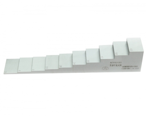 Ladder flat bottom test block -10 Ladder - non-destructive testing ultrasonic test block
