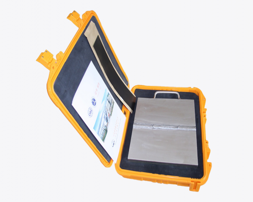 Plate butt weld test block - Training assessment - Non-destructive testing - Flaw detection